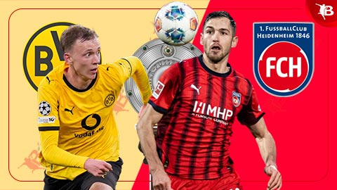 Nhận định bóng đá Dortmund vs Heidenheim, 23h30 ngày 1/2: Dìm khách xuống đáy